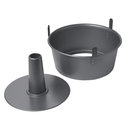 Angel Food Cake Pan with Cooling Feet, 9.5 Inch, Perfect for Pound and Sponge Cakes