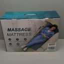 Shiatsu Full Body Massage Mat with Heat, Detachable Massager Pad, 10 Vibrating Motors, 9 Intensity Levels, Deep Tissue Pain Relief for Back, Neck & Legs  Relaxation at Home or Office (Standard)