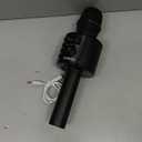 BONAOK Wireless Bluetooth Karaoke Microphone,3-in-1 Portable Handheld Karaoke Mic Speaker Machine Home Party Birthday for All Smartphones Q37 (Black)