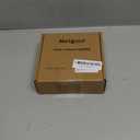 Under Cabinet LED Puck Lighting, Single Light for Hutch Bookcase Display Shelf Lighting, Rotary Dimmer Switch, 120VAC Plug in, White Cord, Warm White