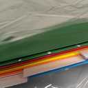 Azureal Hanging File Folders, 6 Pack Letter Size File Folders with 1/5-Cut Adjustable Tabs, 6 Pastel Colors Hanging Folders for Organizing Documents, Forms, and Papers