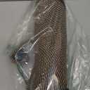 Cat Scratcher Mat, Natural Cotton Rope Cat Scratch Pad, 15.7'' Round Horizontal Floor Cat Scratching Pads for Indoor Cats, Cat Furniture Protector for Wall, Couch, Carpets, Sofas (Black)