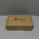 Amerdeco 10 Pack Champagne Bronze Square Kitchen Cabinet Knobs Cabinet Hardware Single Hole Cabinet Pulls Drawer Knobs and Pulls for Bathroom Cabinets ZH0019