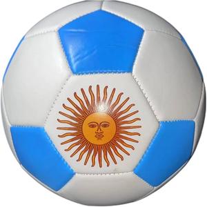 Dreamecho Argentina Three Star World Champions Sports Outdoor Field Training Match Football Ball Kids Adults Gift Size 5