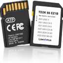 Mazda Navigation SD Card TD2K66EZ1B Compatible with 2021-2024 CX5 CX30 CX50 CX9 Mazda 3 - Latest North America Maps USA/CAN/MEX - Enables HUD & Speed Sign Recognition - Plug and Play