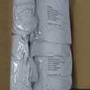 Peomeise Stretch Spandex Folding Chair Cover for Wedding Party Dining Banquet Event (White,25pcs)