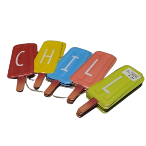 CHILL popsicle decor Pack of 5