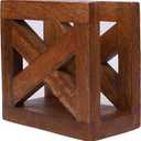 EDHAS Wooden Paper Napkin Holder, Napkin Storage Dispenser For Tables Kitchen Office Accessories for Restaurants, Dining Home Dcor (5" x 3" x 5")