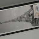upsimples 11x22 newspaper frame, Display Pictures 10x20 with Mat or 11x22 Without, Wall Hanging Photo Frame, Black, 1 Pack