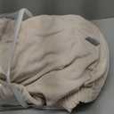 FantasDecor 2 Piece Chair Sofa Covers Velvet for Living Room Slipcovers with Individual Cushion Elastic Furniture Protector for Pets, Machine Washable (Armchair, Ivory)