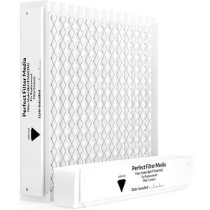 BAYFTFREXM2 20x25x5 Air Filter Merv 13, Perfect Fit 5" Filter Media Compatible with trane 20"x 25"x 5" BAYFTFREXM2 FLR06232 Expandable Filter, for HVAC Systems and Home Air Conditioning 2Pack