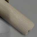 Grasscloth Wallpaper Peel and Stick 20.9in X 393in Fabric Contact Paper Wall Paper Textured Wallpaper Horizontal Stripes Look Self-Adhesive Thick Vinyl Embossed (Beige)