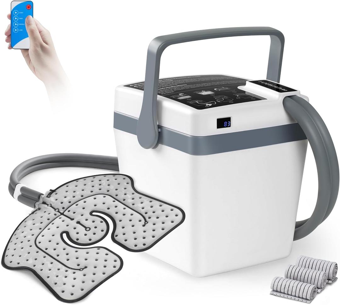 YOUKADA Cold Therapy Machine for Knee After Surgery with Quiet Pump