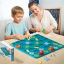 Kids Board Games Learning Toys, STEM Educational Logic Kits with 200+ Challenges & 4 Difficulty Levels, Brain Puzzles Maze Games for Boys Girls Ages 3-10 Birthday Gifts