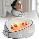 CILI Cordless Neck Massager Pillow with Heat, Shiatsu Neck Massager for Pain Relief Deep Tissue,Heated Massage Pillow for Travel,3 Adjustable Intensity,Gifts for Women Men Mom Dad