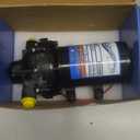 Everflo EF5500BOX 5.5GPM 12V Diaphragm Pump1/2 FNPT Connection, 5.5 GPM, Black