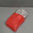 AWELL Small Red Paper Bag with Handle Party Favor Bag 6x4.5x2.5 inch for Wedding Birthday Valentine's Day Christmas New Year Halloween Graduation Recycled Bag, Pack of 24