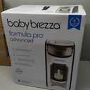 Baby Brezza New and Improved Formula Pro Advanced Formula Dispenser Machine - Automatically Mix a Warm Formula Bottle Instantly - Easily Make Bottle with Automatic Powder Blending, White