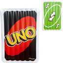 Uno Pool Float Giant Inflatable Reverse Card, Floatie for Pool, Beach & Lake, Durable Vinyl Raft, 6 Feet Tall, Perfect for Lounging & Summer Fun