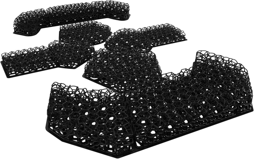 Hard Head Veterans Tactical Micro Lattice Helmet 3/4" Thick Pads, 3D Printed Lattice Pads for Comfort and Impact Performance