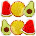 Kids Ice Packs for Boo Boos, 6 Pcs, FSA Eligible HSA, Small Gel Packs for Injury Reusable Baby Toddler Hot Cold Compress Mini Get Well Gifts for Body Pain Relief, Toothache, Fever, First Aid Recovery