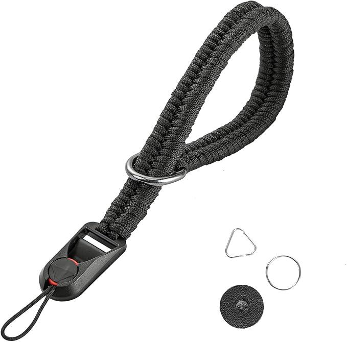 Detachable Camera Wrist Strap, Quick-Mount Portable Hand Strap for Cameras
