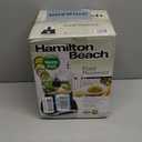 Hamilton Beach Food Processor & Vegetable Chopper for Slicing, Shredding, Mincing, and Puree, 8 Cup, Black
