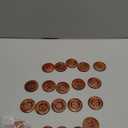 20PC Wood Sewing Buttons Scrapbooking 4 Holes Round Dark Coffee Buttons 35mm(1-3/8") Dia