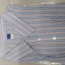 Old Navy Large Striped Blue Shirt