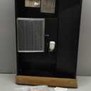 Comfee' Range Hood 30 Inch Ducted Ductless Vent Hood Durable Stainless Steel Kitchen Hood for Under Cabinet with 2 Reusable Filter, 200 CFM, 2 Speed Exhaust Fan (Black)