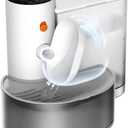Smart Pet Water Fountain, Automatic Wireless Pour-Over Cat Water Dispenser, Removable Ultra Silent Automatic Water Feeder Long Endurance Large Capacity Pet Water Dispense for Many Pets