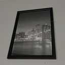 Giverny 7x10 Picture Frames, Black Photo Frames for Wall or Tabletop Display, Simple Design Glossy Finish Frame Perfect for Home Decoration, Office, Hotel and Various Ceremonies Praties
