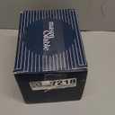 Mason & Fable 3x Ribbed Glass Bathroom Jars with Airtight Black Bamboo Lids | Cotton Pad/Buds/Q tip Holder | Bath Salt/Small Makeup/Apothecary Storage Canister- 10, 20 & 40 fl.oz