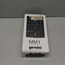 Gemini Portable 2-Channel DJ Mixer  Pocket-Sized Mini Audio Mixer with RCA, Mic & Headphone Jacks, Pro Crossfader & EQ  Compact Mixer for Beginners & Mobile DJs On-the-Go (MM1)