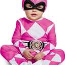Disguise Pink Ranger Infant Child Costume, Pink, (12-18 Months)