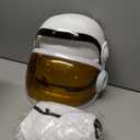 Spooktacular Creations White Astronaut Costume with Helmet, Space Suit for Toddler with Movable Visor, Kids Astronaut Halloween Costume for Cosplay, Party Favor Supplies (3T, 3-4 yrs)