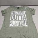 Straight Outta Sunnyvale T-Shirt California Shirt T-Shirt, M