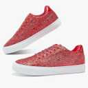 Jeekopeg Glitter Sparkly Fashion Sneakers Shoes Shiny Casual Shoes Bling Sequin Concert Low Cut Lace up Shoes Size 10