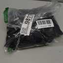 Memoriesea Women's Sexy One Shoulder Ruched High Split Evening Maxi Formal Dress (Large, Black)