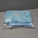 4 PCS Lady Liberty Costume Womens Statue of Liberty Outfit with Accessories for Halloween Cosplay Party (Blue, L)