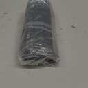 20Pack Straight Brackets Black, 6.5Inch 160MM Mending Plate Metal Brackets for Brace, Heavy Duty Joining Plates for Wood Fence Bookcase Cabinet, Straight Brace Repairing Mending Plates