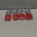 Lock Out Tag Out Hasp - 4 Pack Stainless Steel Lockout Hasp, Nylon Handle, Tamper-Proof and Impact-Resistant Loto Hasp, 1 inch Jaw Diameter