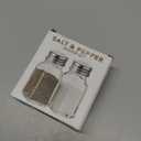 Salt and Pepper Shakers Set Clear Glass, Kitchen Gadgets Cooking Table