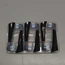 Toothbrush Replacement Heads for Oral b iO Electric Toothbrush, Refill Compatible with Oral b io 3, 4, 5, 6, 7, 8, 9, 10 Series, Dupont Soft Bristles, 8 Pack, Black