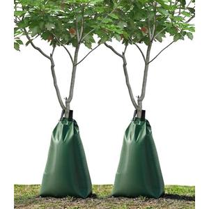 Tree Watering Bags, 20 Gallon Slow Release Watering Bag for Trees, Slow Release Drip Tree Irrigation System, Drip Irrigation Bag for Newly Planted or Established Trees (2 Pack)
