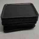 Hygloss Products Black Foam Meat Trays 9x11-Inch Black Tray for Crafts, Food, Painting, 25-Pack (9 x 11-Inch)