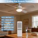 Replacement Ceiling Fan Remote Control for Harbor Breeze, Compatible with A25-TX00I/KUJCE10512/TR258A, KUJCE10716, A25-TX001-R1, A25-TX005-R, ZJF-RT01A, 3-Speed & Light Dimmer, Includes Wall Mount