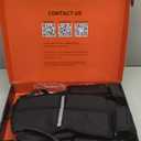 Adjustable Weighted Vest for Men Women, 19lb/35lb/45lb Rucking Vests for Walking with Zipper/16pcs Silicone Weights, Strength Training Workout Vest for Running GYM Home, Removable Reflective Strips (2-35 LBS, Black)