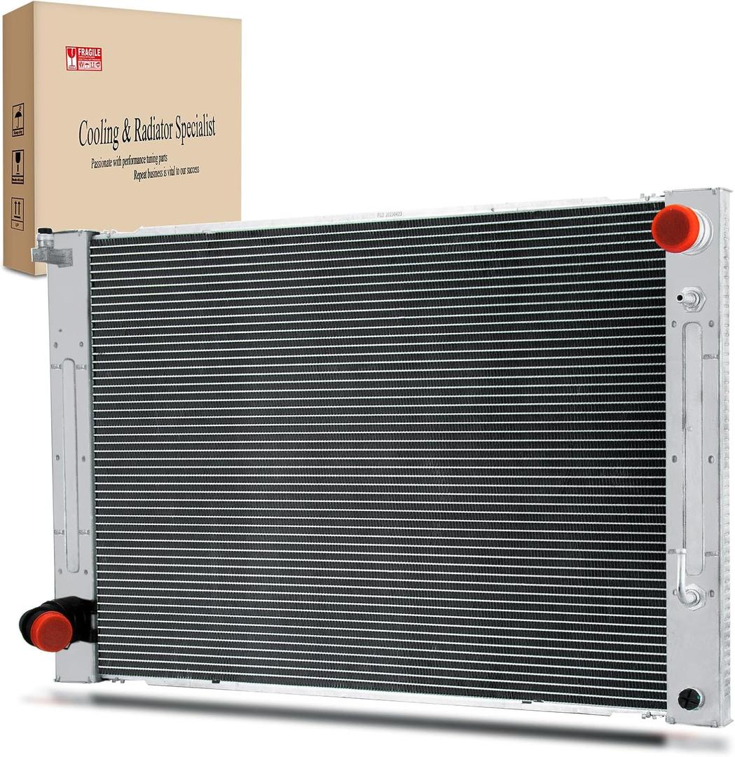 Radiator Compatible with 2008-2013 Infiniti G37 2009-2017 Nissan 370Z 2007 Infiniti G35 2011-2012 Infiniti G25 2014-2015 Infinity Q60 Q40 2010 2016 3.5L 3.7L 2.5L Aluminum Core Condenser