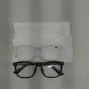 Gaoye Stylish Blue Light Glasses for Woman - Computer Glasses 99% Blue Light Blocking - Lightweight TR90 Frames - 3 pack (A1 Matte Black+leopard+transparent)